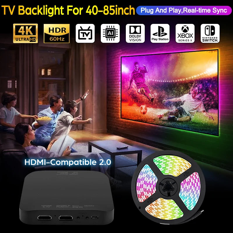 MEGASync LED TV Light Strip