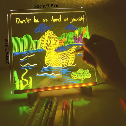 LED Dry Erase Board with Stand