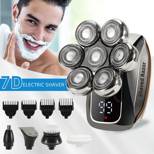 MEGAPro Electric Head Shaver Kit