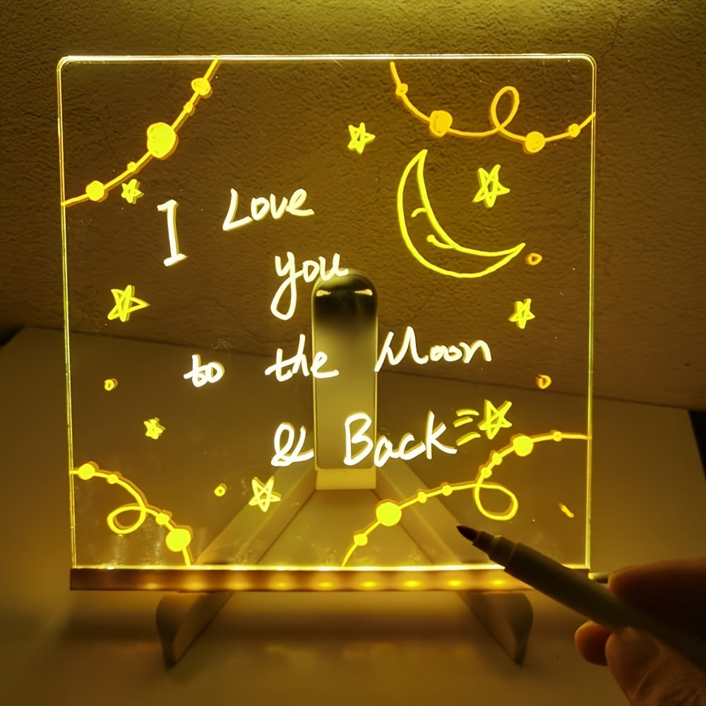 LED Dry Erase Board with Stand