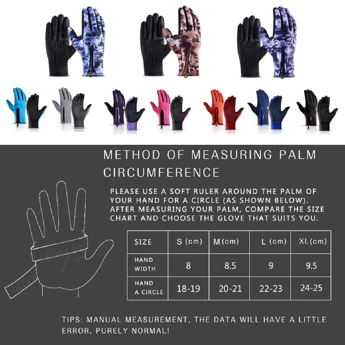 Comfortable Winter Riding Gloves